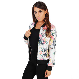 2025 autumn new 3D printing stand collar jacket tide brand baseball shirt coat wholesale